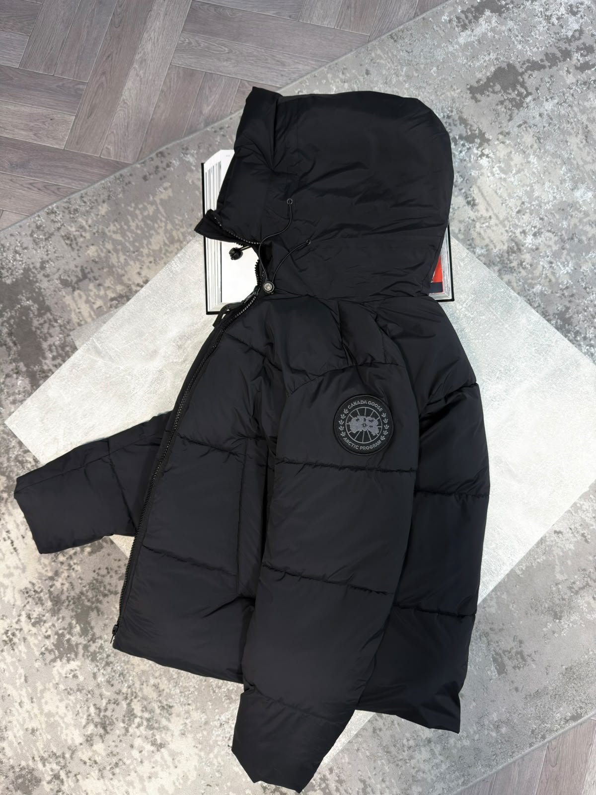 CG Crofton Puffer Jacket Black CG