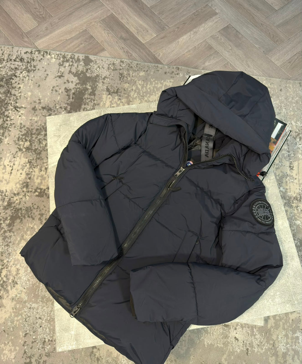 CG Crofton Puffer Jacket Navy CG