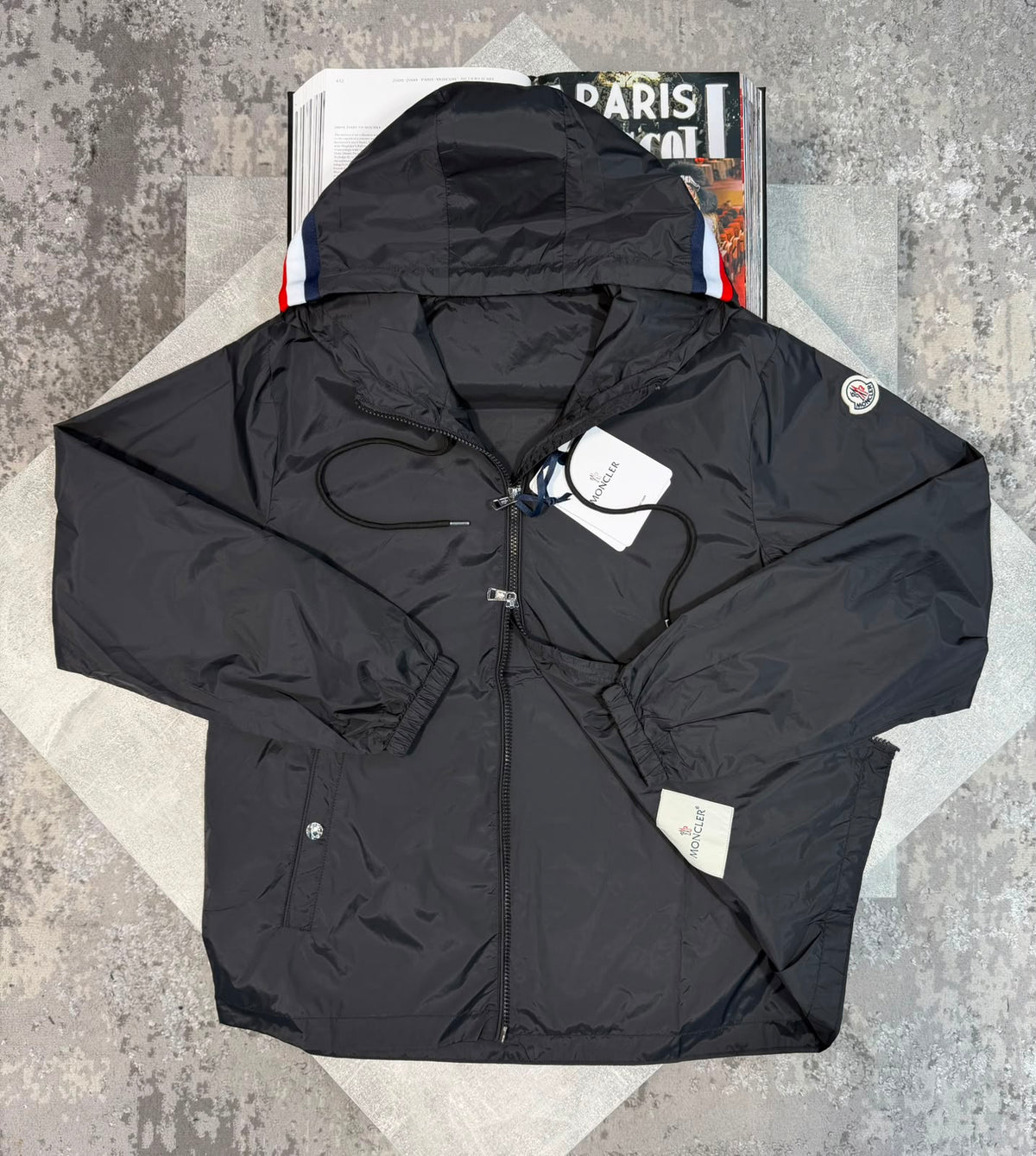 Mnclr windbreaker Black CLER