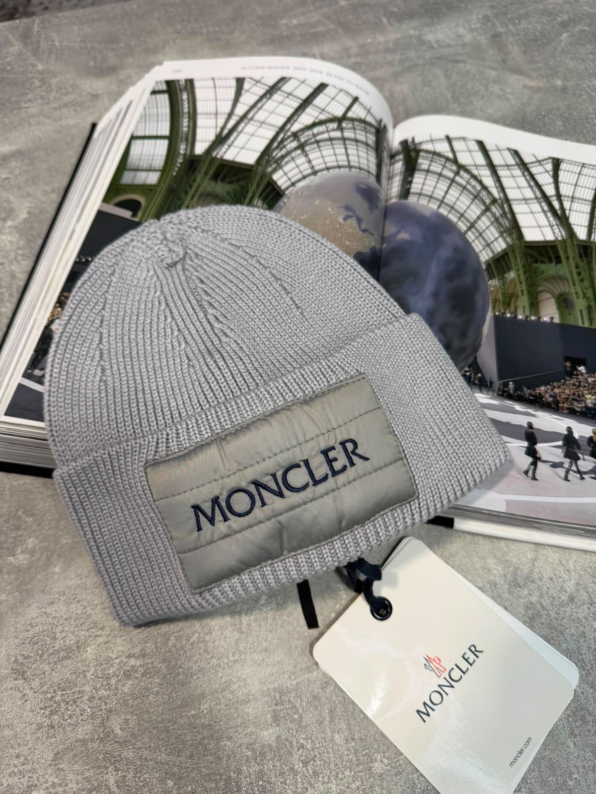Mnclr beanie Grey CLER