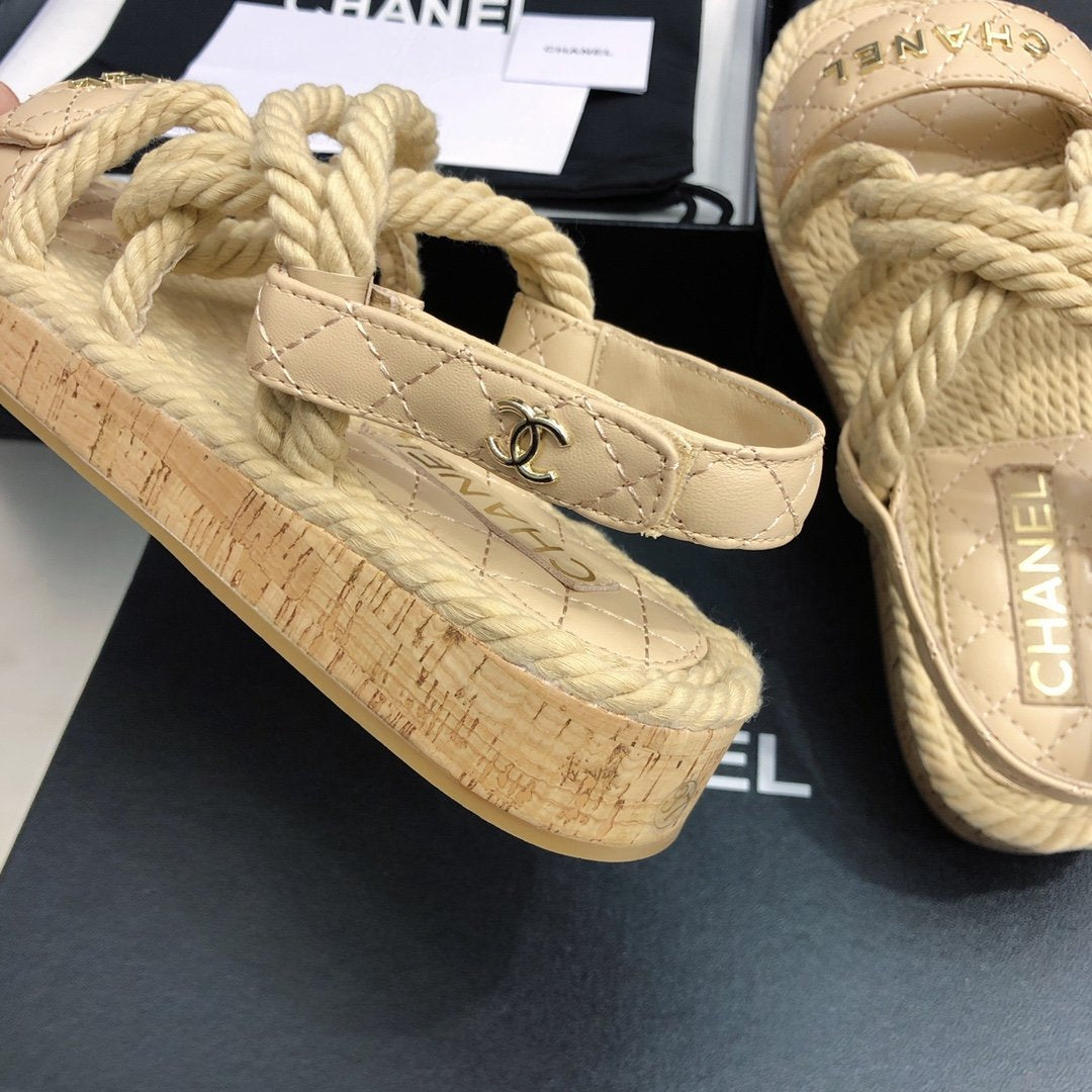 CHNL CORD SANDAL image 1