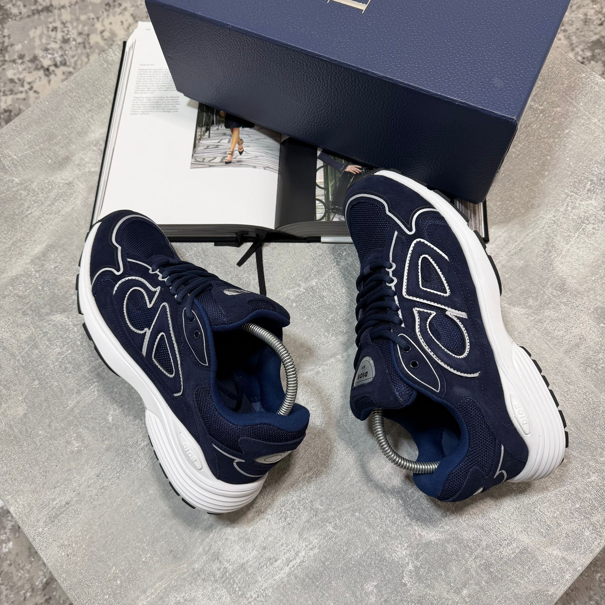 B30 Blue suede image 0