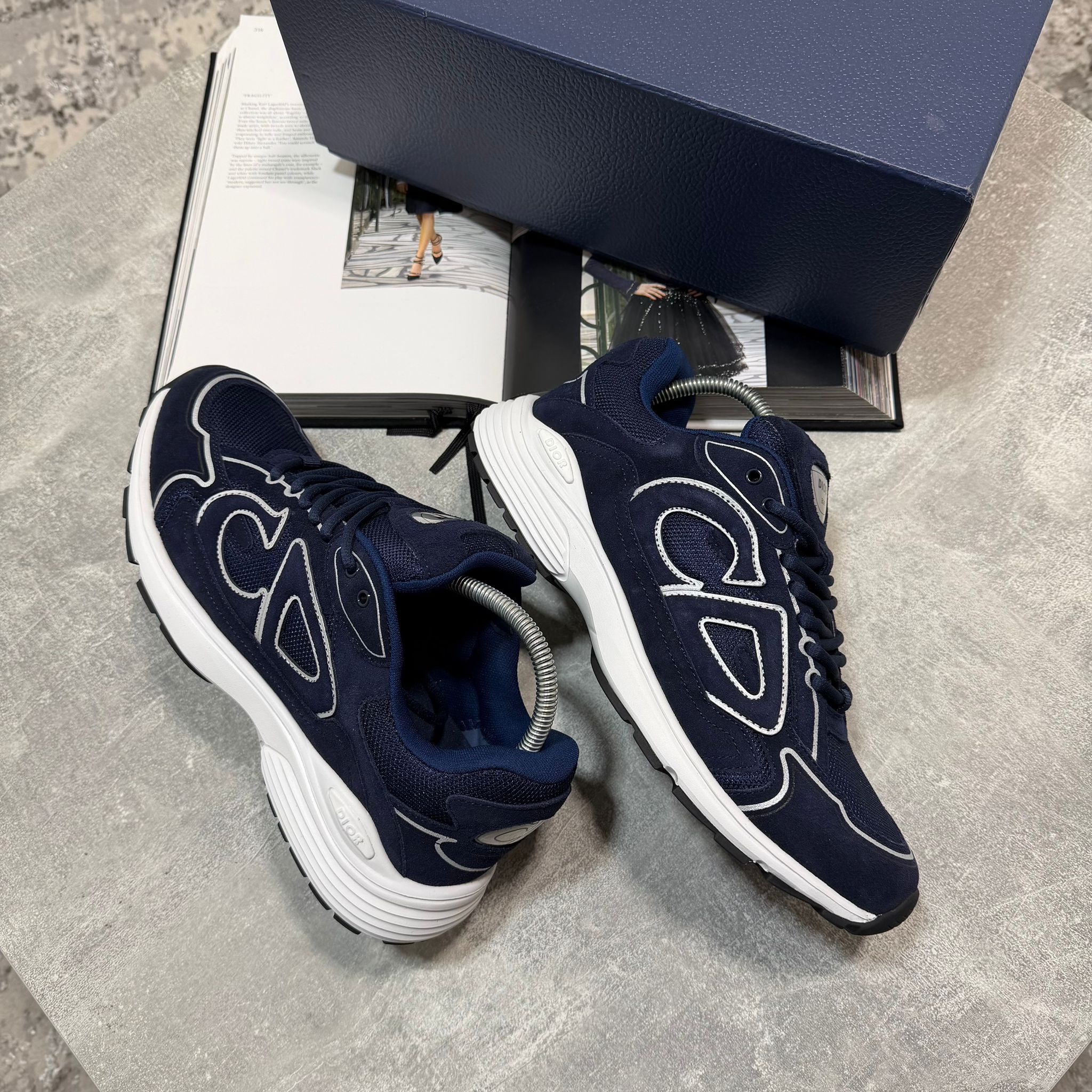 B30 Blue suede image 1