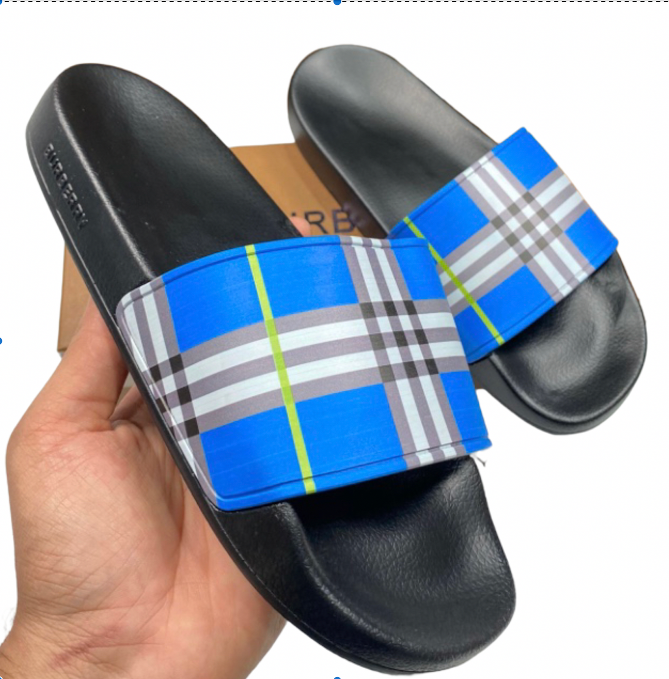 BURB BLUE SLIDE image 0