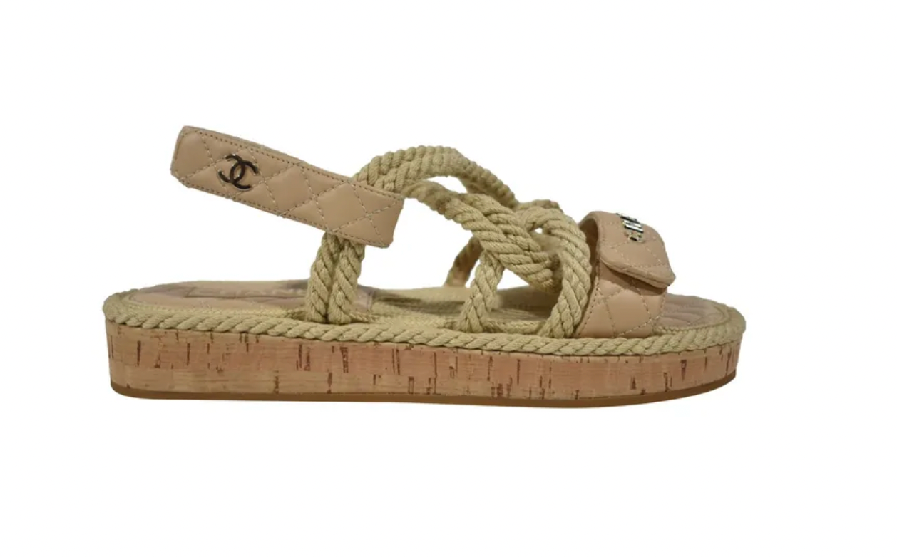 CHNL CORD SANDAL image 0
