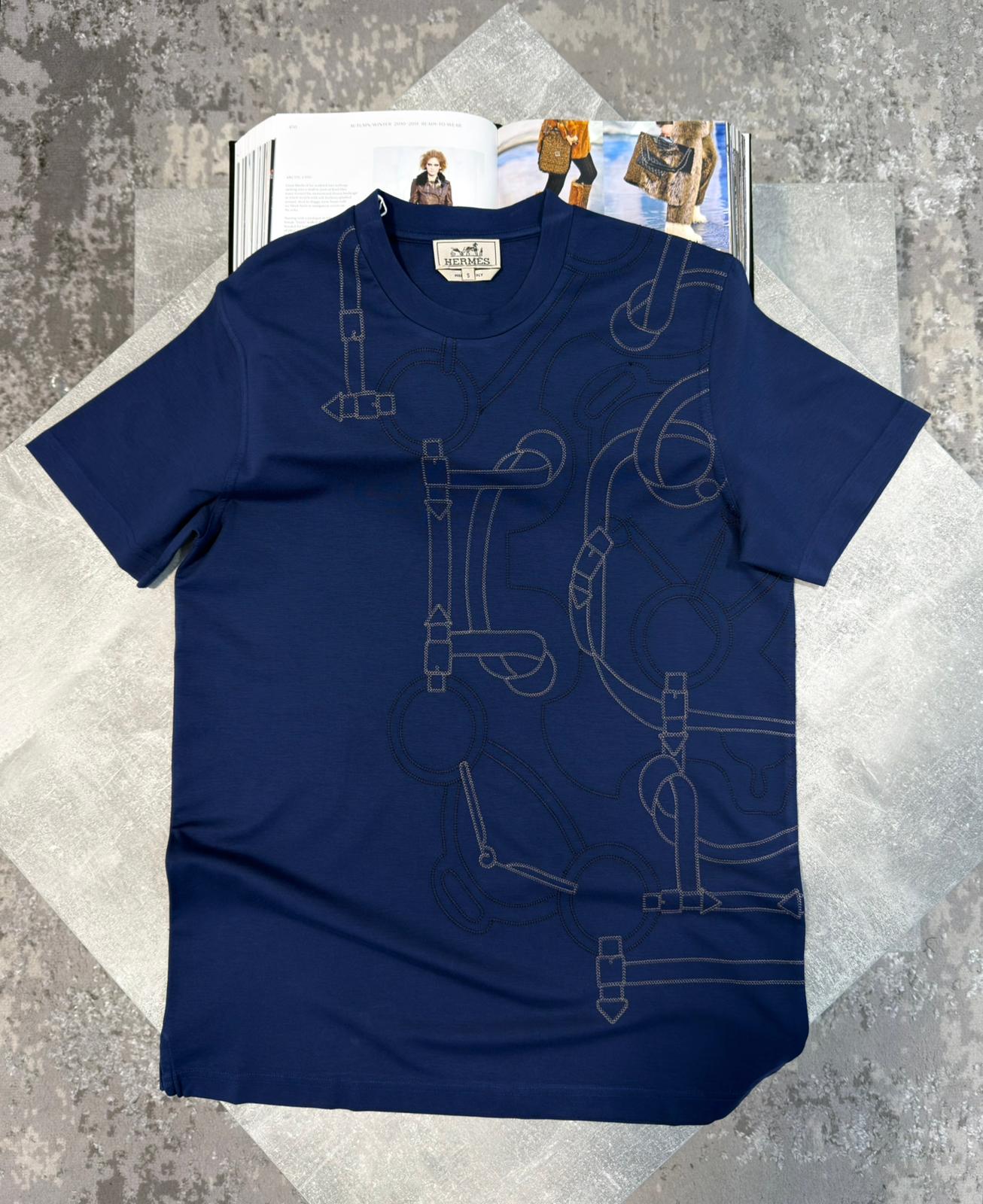Herm Tshirt Navy image 0