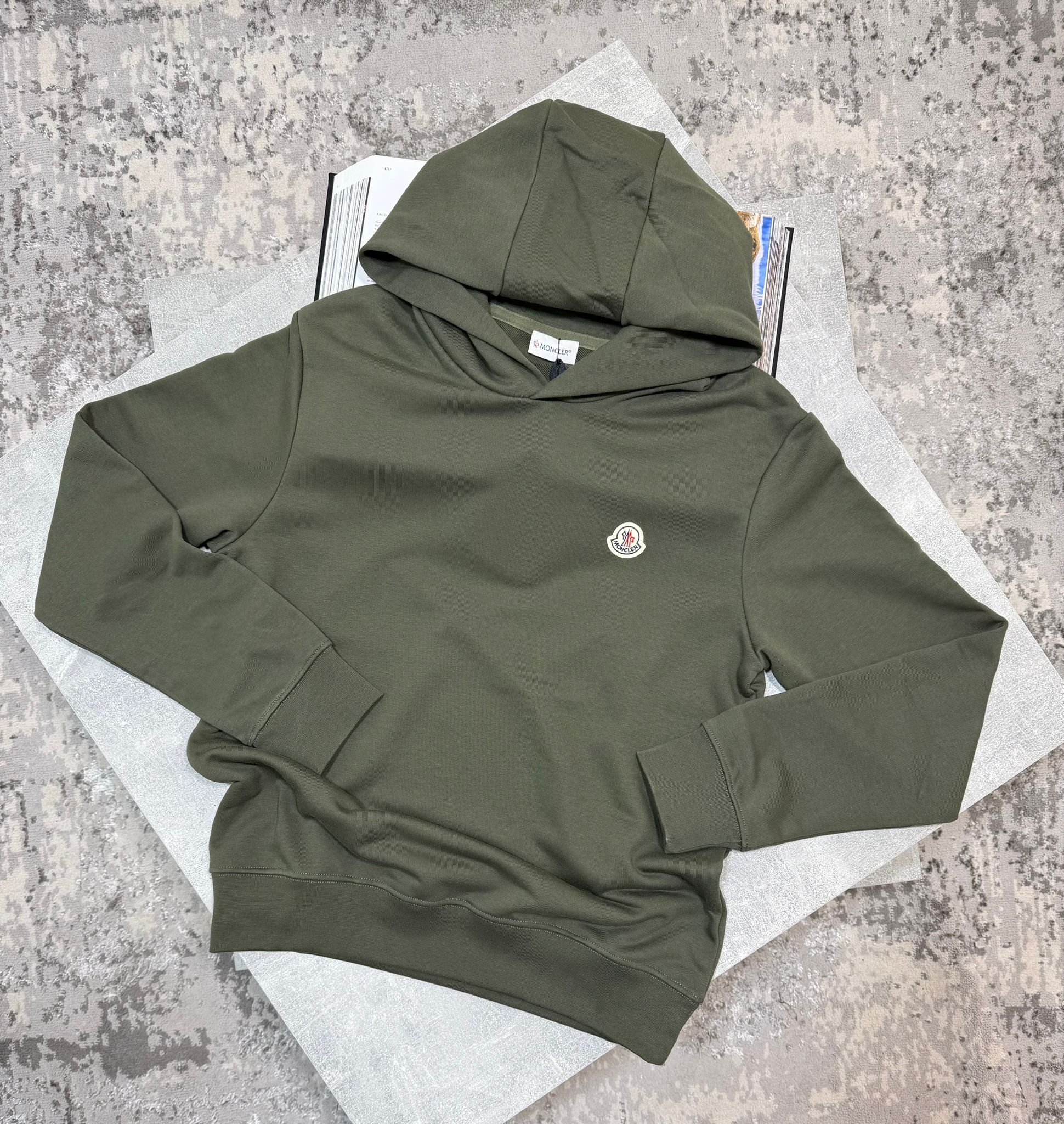 Cler Hoodie Khaki image 0