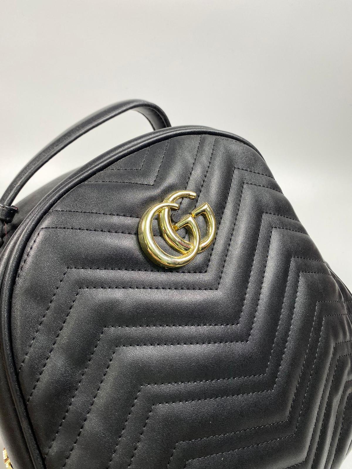 GG MINI BLACK BAG image 2