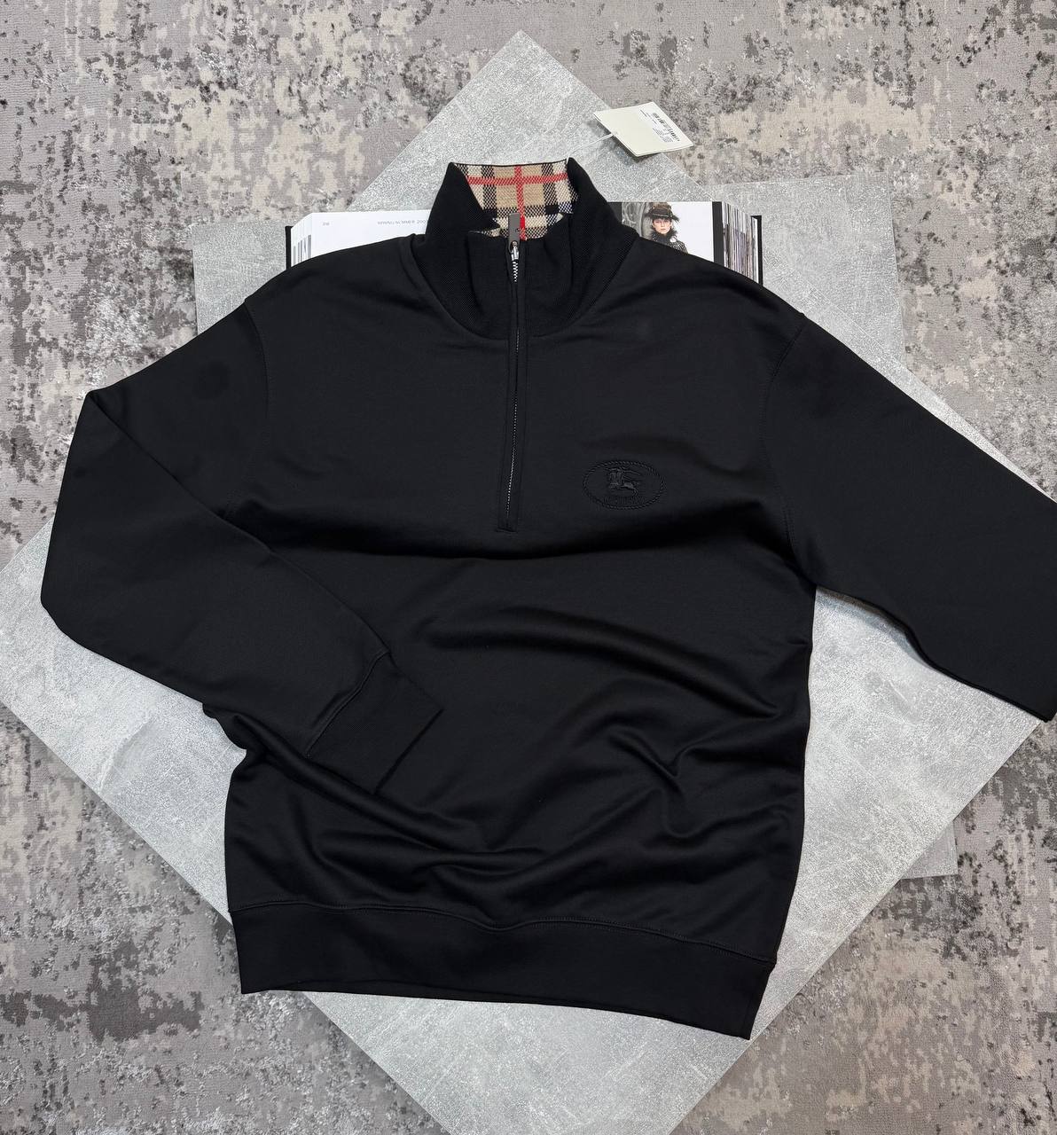 Burb 1/4 Zips Black image 1