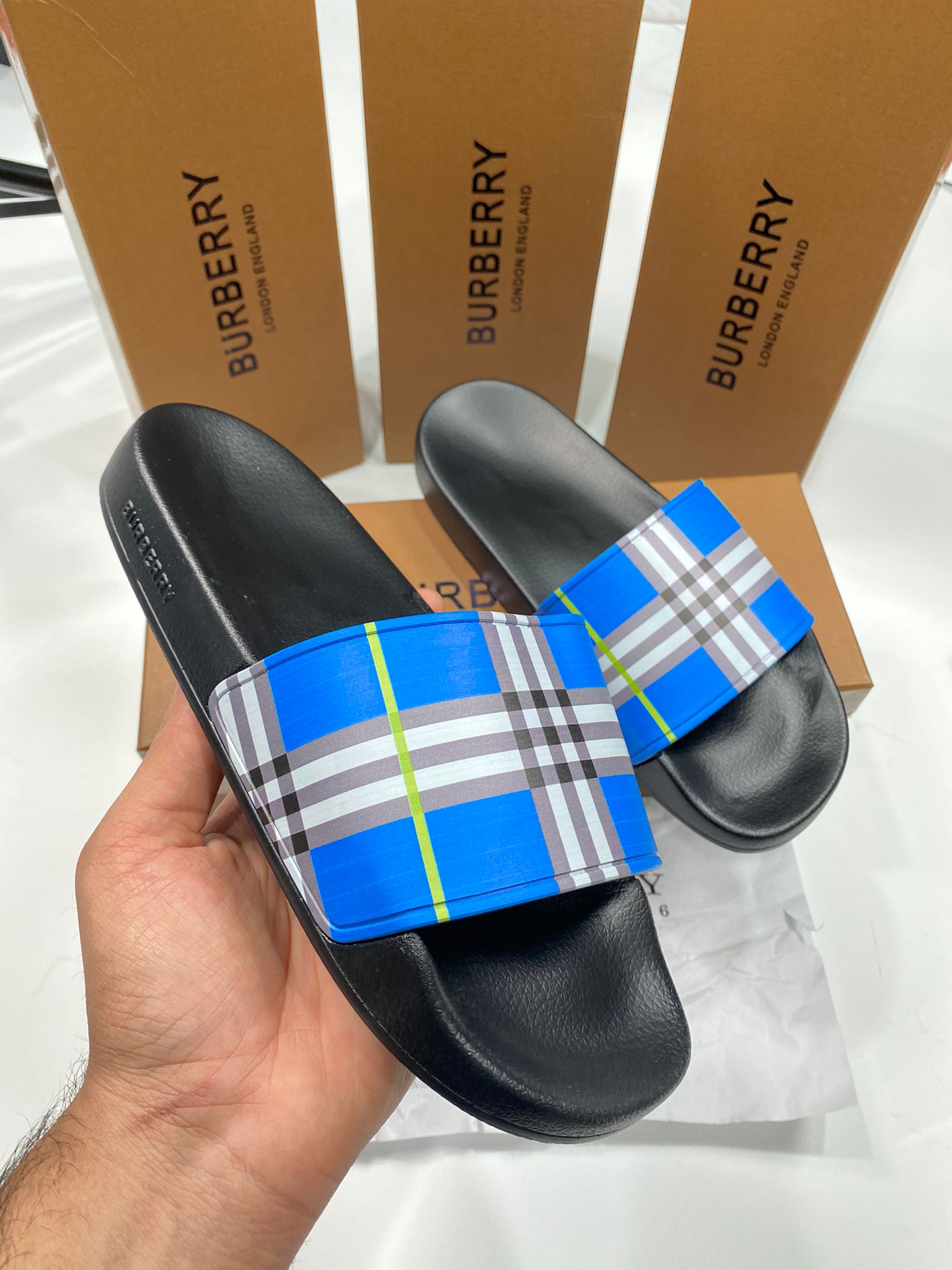 BURB BLUE SLIDE image 1