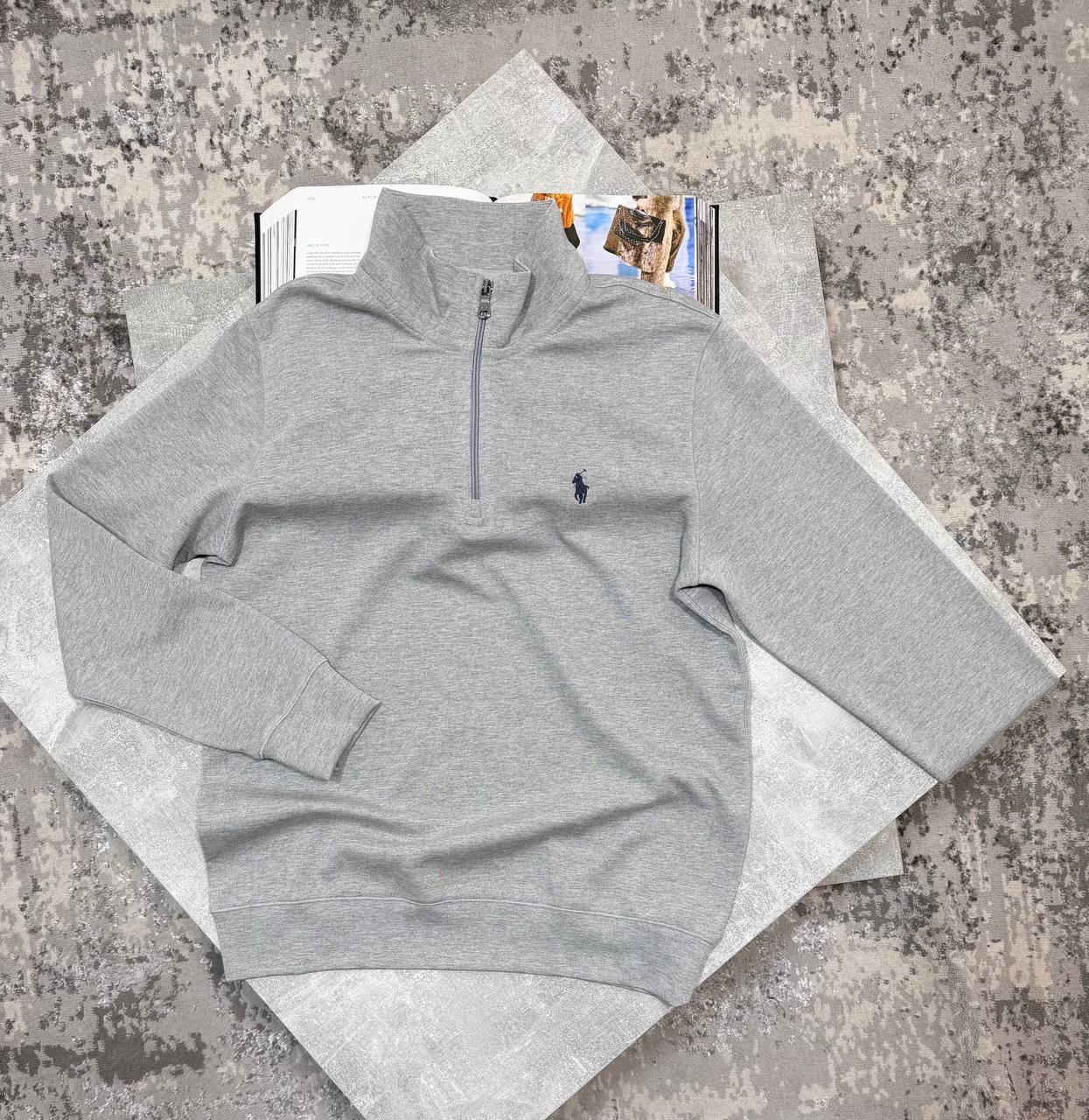 Ralph Lauren 1/4 Zip Grey image 0