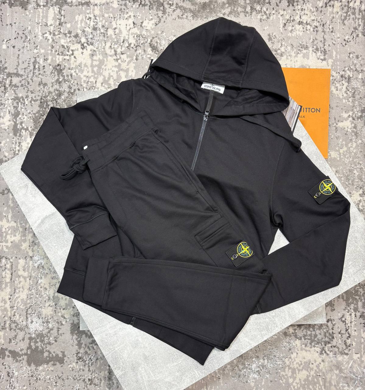 STONE ISLAND TRACKSUITS BLACK image 0