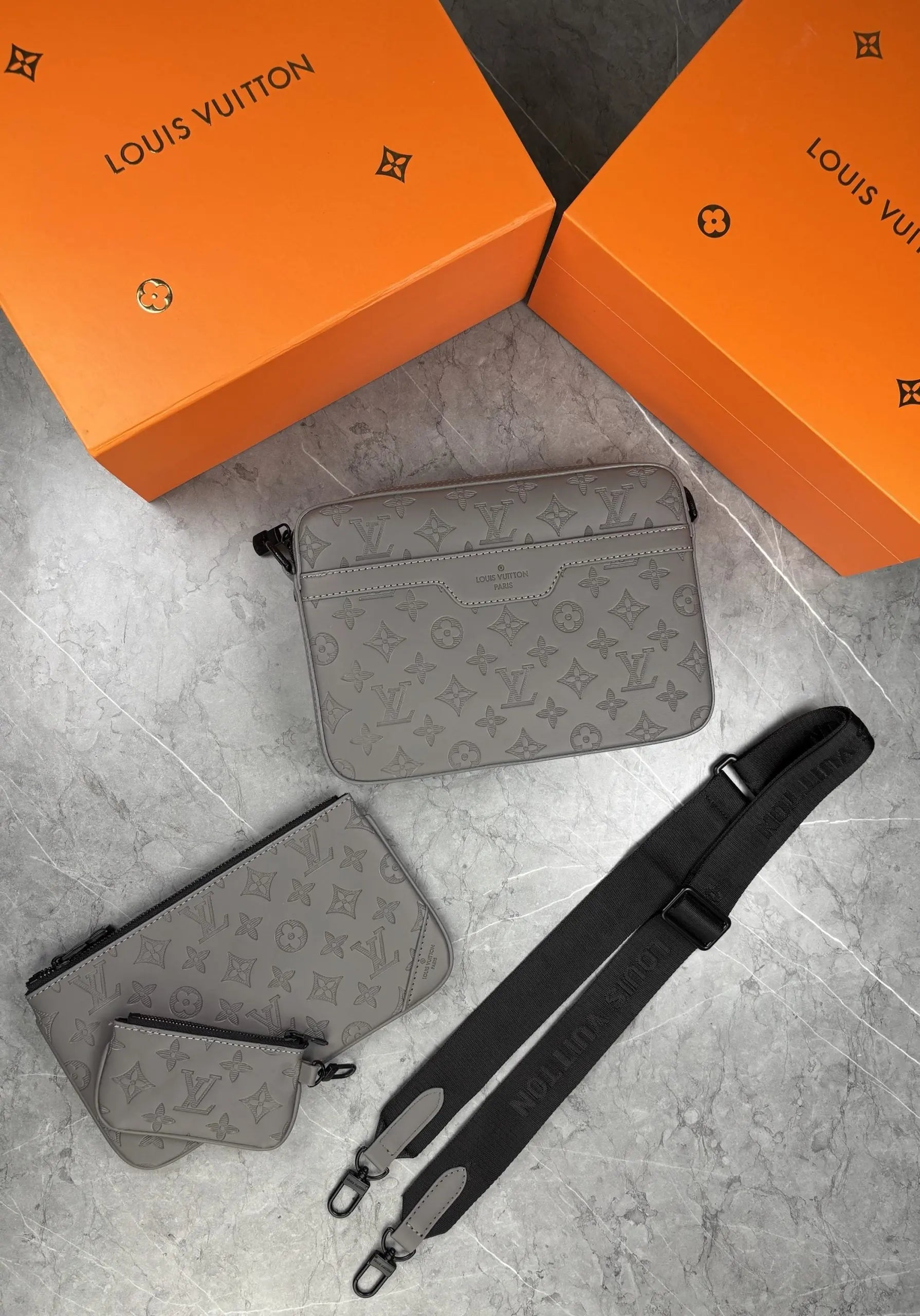 LV BAG GREY LV