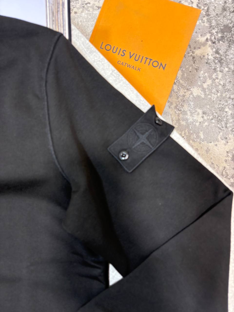 Stone Jumper Black - Ghost Badge