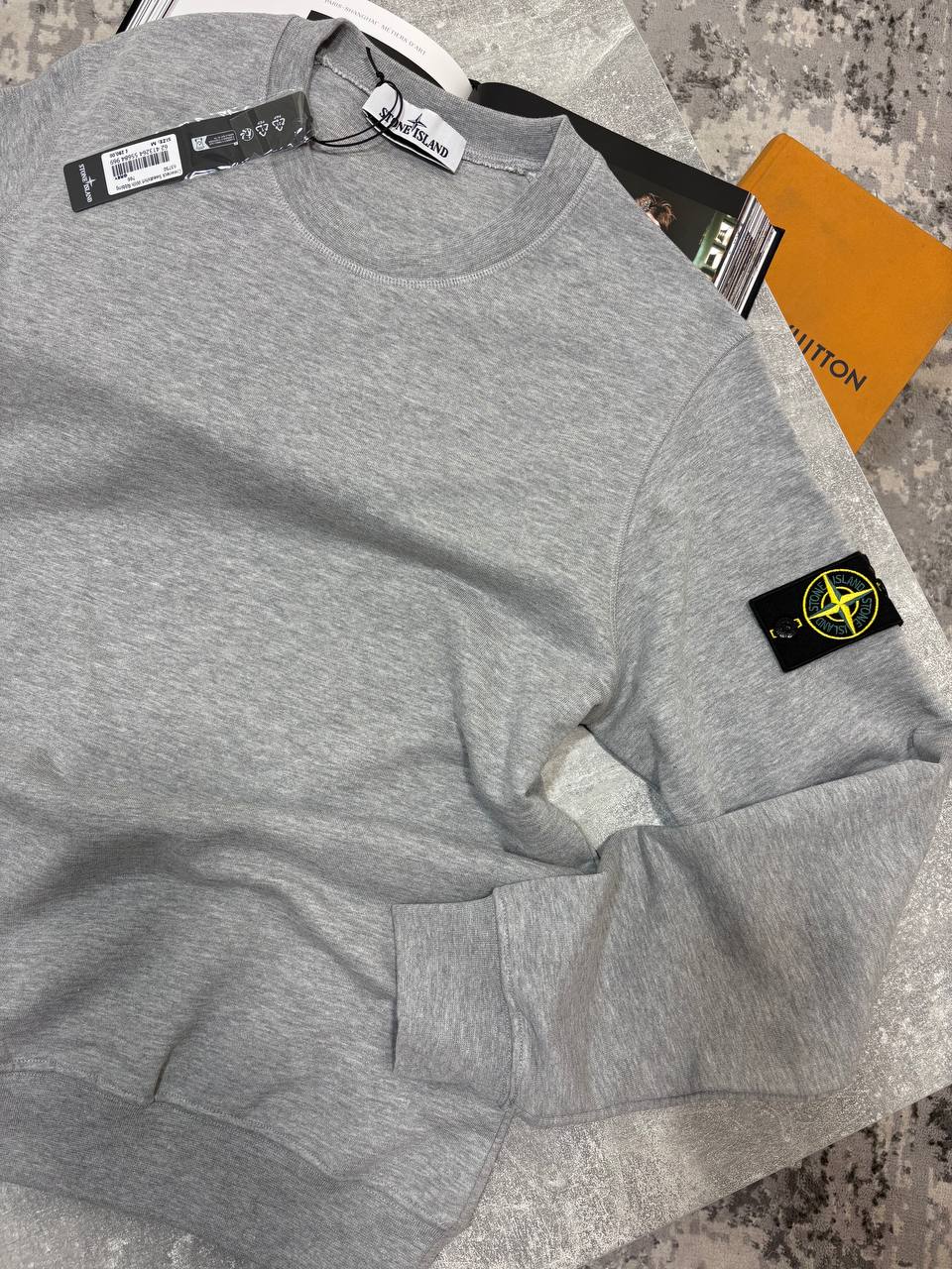 Stone Jumper Grey - Classic Badge