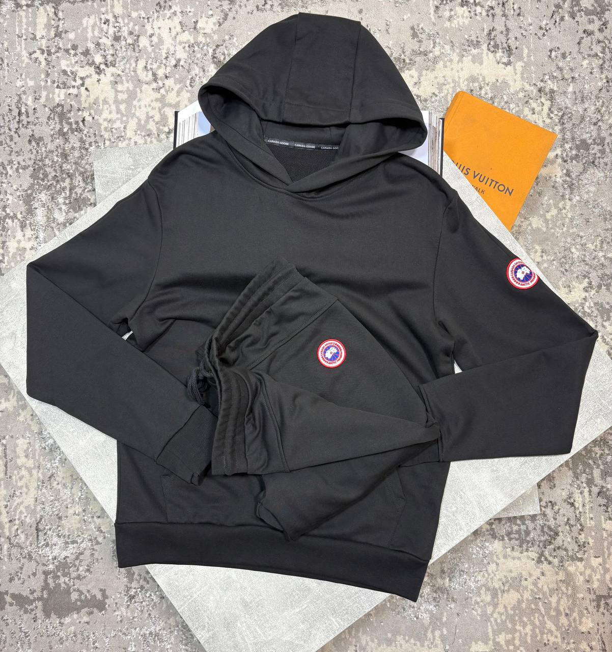 Goose Tracksuit Black