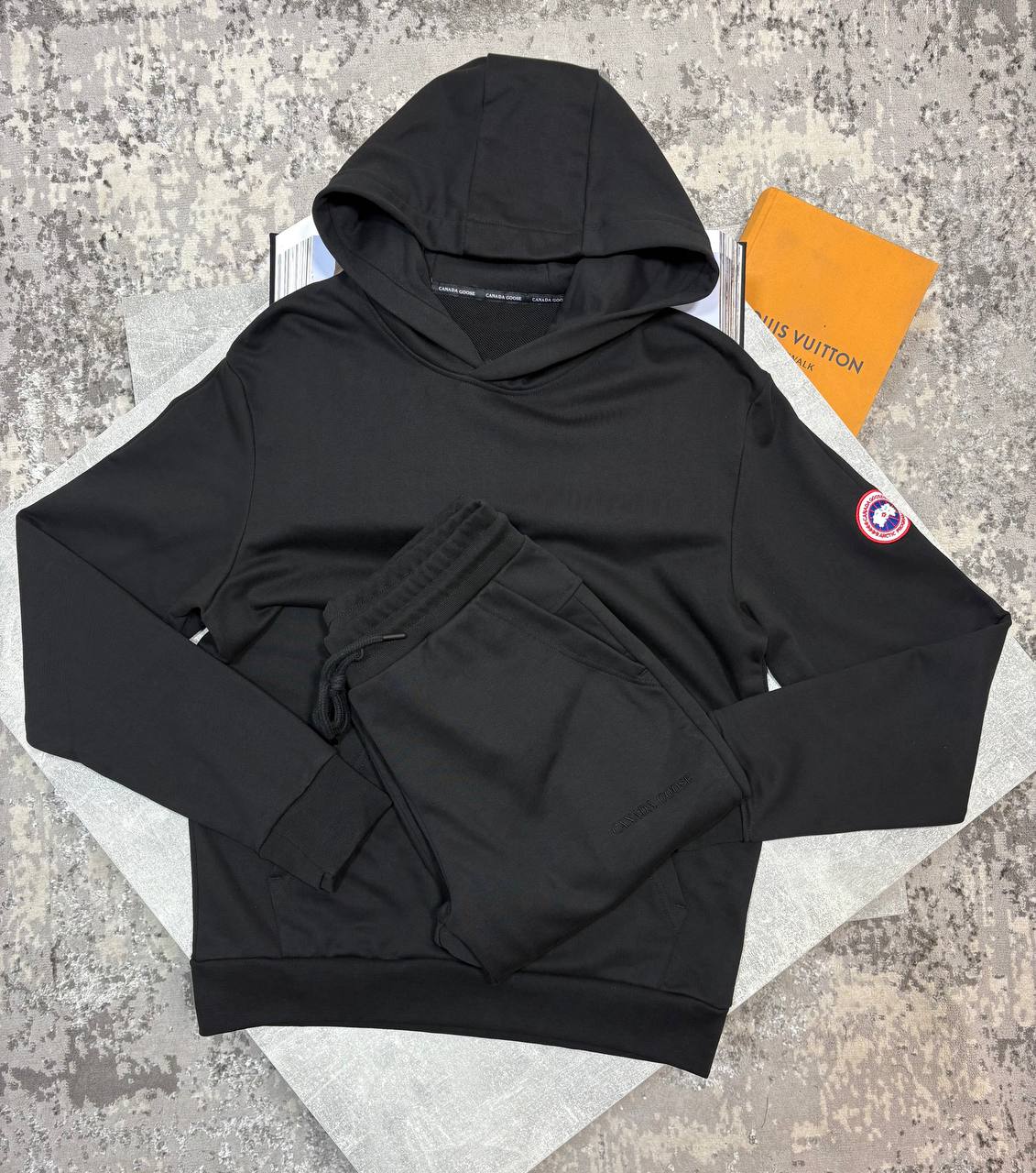 Goose Tracksuit Black