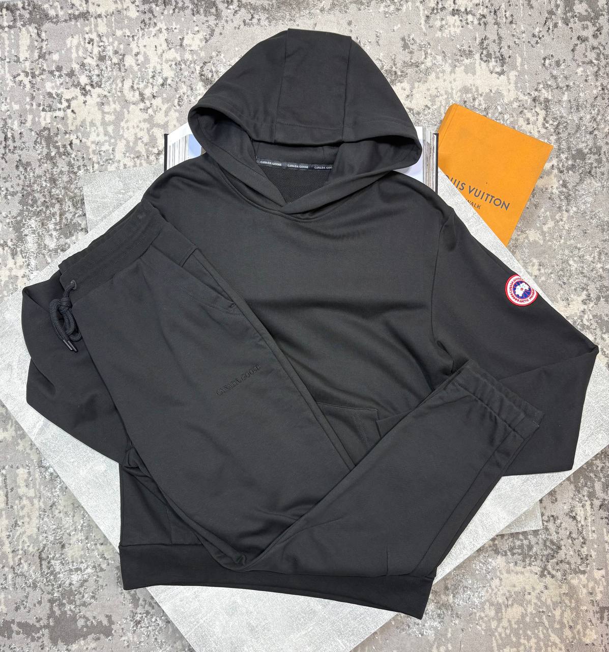 Goose Tracksuit Black