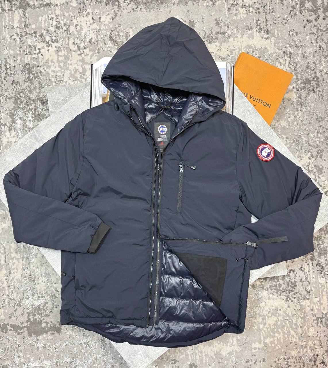 Goose Jacket Navy Blue