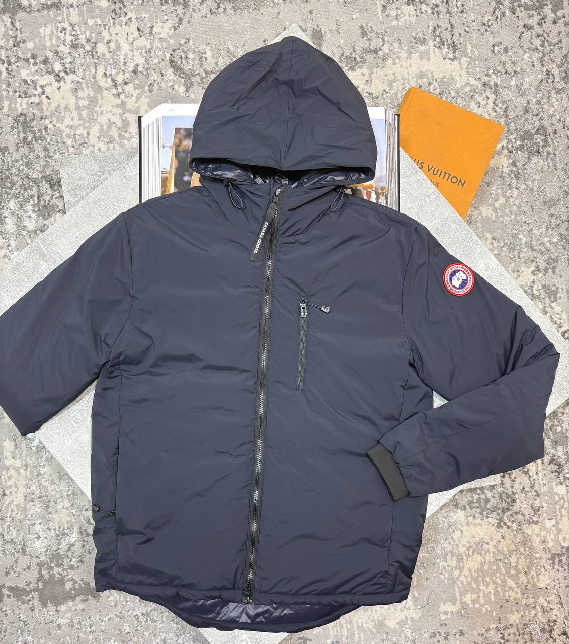 Goose Jacket Navy Blue