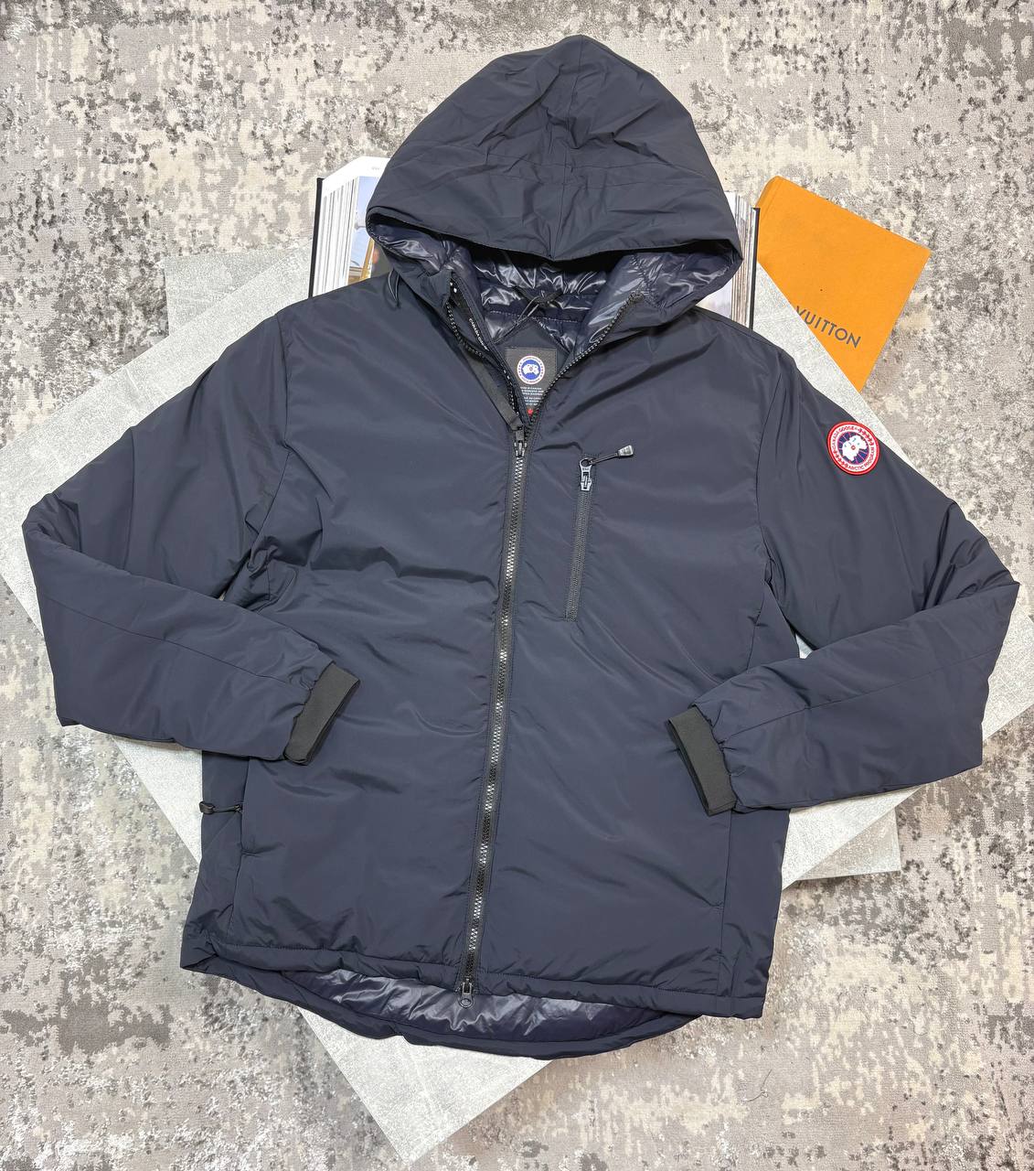 Goose Jacket Navy Blue