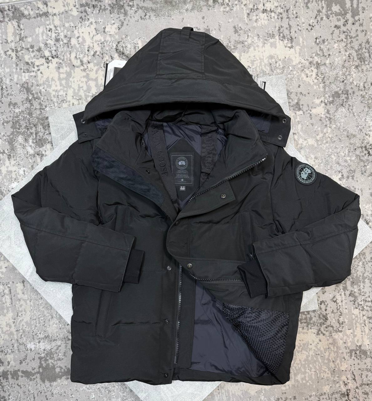 Goose Whndham Jacket - Black & Grey
